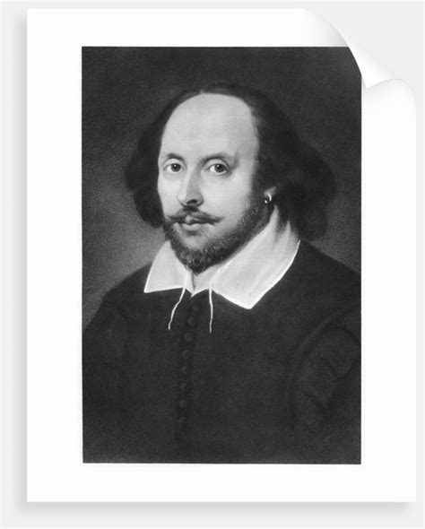 william shakespeare english playwright posters prints  anonymous