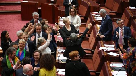 Same Sex Marriage Bill In Australia Passes The Senate