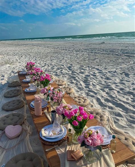 Beach Picnic Beach Picnic Party Beach Picnic Beach Dinner