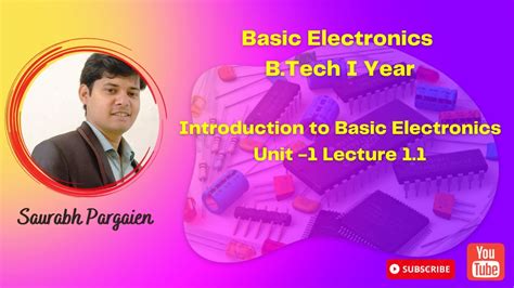 Introduction To Basic Electronics Youtube