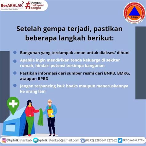 Kesiapsiagaan Menghadapi Bencana Gempa Bumi Kenali Pra Saat Dan