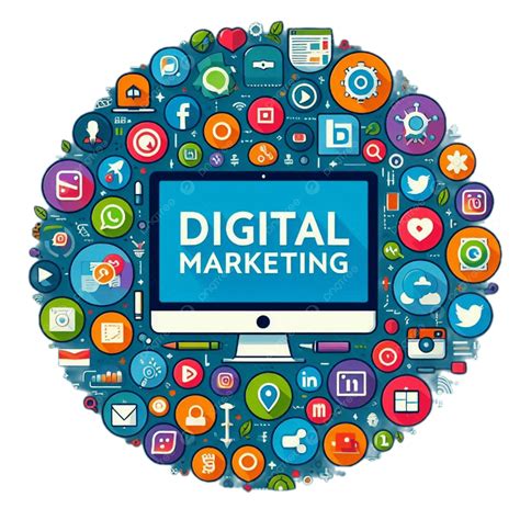 Digital Marketing Graphic, Digital Marketing Service, Digital Marketing