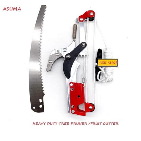 heavy duty pulley wheel pole tree pruner tree pruning  tree cutter
