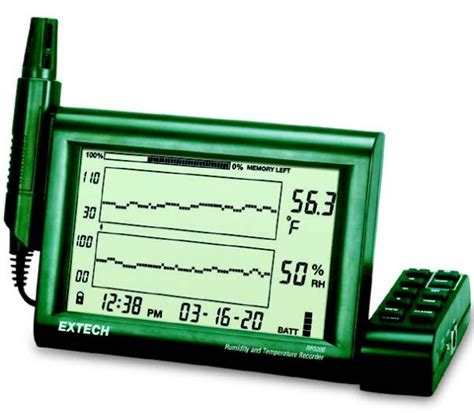 Extech RH520B Humidity Temperature Chart Recorder Calright Instruments