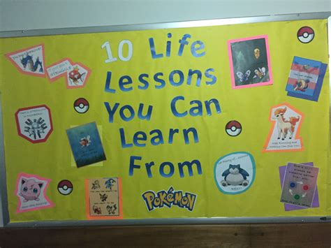 Pokemon Themed Bulletin Board Ra Bulletin Boards Bulletin Boards