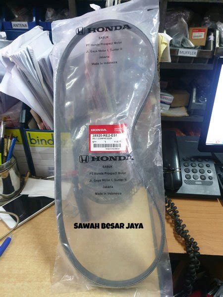 Jual Fan Belt V Belt Atau Drive Belt Sabuk Tali Kipas Mesin Honda