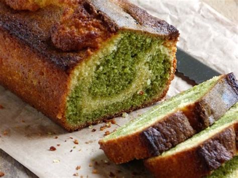 Cake marbré au thé Matcha et chocolat blanc Recette par Chic chic