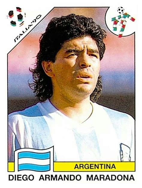 128 Diego Armando Maradona Group B Argentina Fifa World Cup