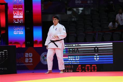 Judo Julia Tolofua En Argent Aux Mondiaux De Doha