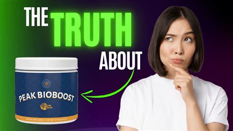 PEAK BIOBOOST REVIEW BEWARE Everything You Need To Know About Peak