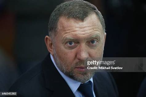 Russian Billionaire And Businessman Oleg Deripaska Attends The News