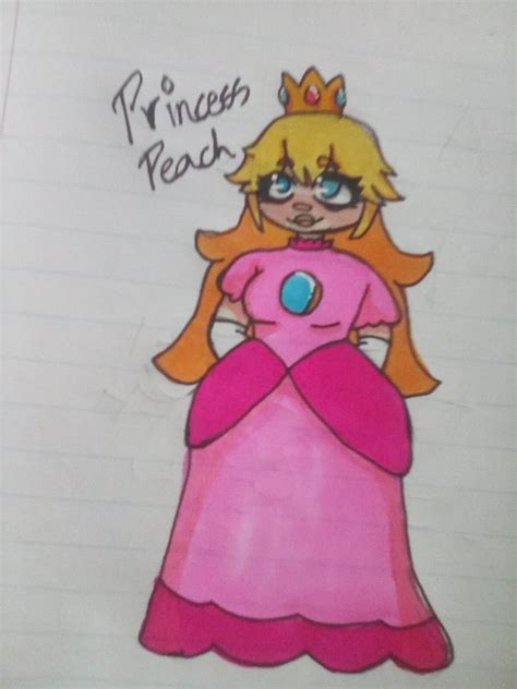 Princess Peach fanart by Lovebash on DeviantArt