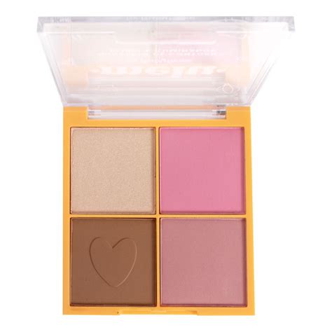 Quarteto Contorno Blush Iluminador Melu Rr Rubyrose