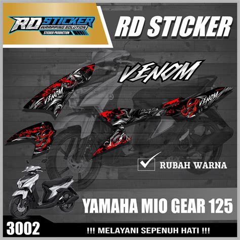 Jual BISA COD Striping Mio Gear 125 Striping Mio Gear 125 Variasi