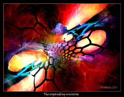 The expanding universe by Szellorozsa on DeviantArt