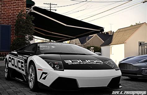 Need For Speed Hot Pursuit Polizia Edition Lamborghini Murcielago LP Sports Modified Cars