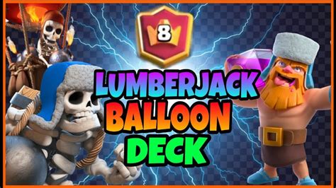 TOP 10 LADDER W LUMBER LOON DECK CLASH ROYALE YouTube