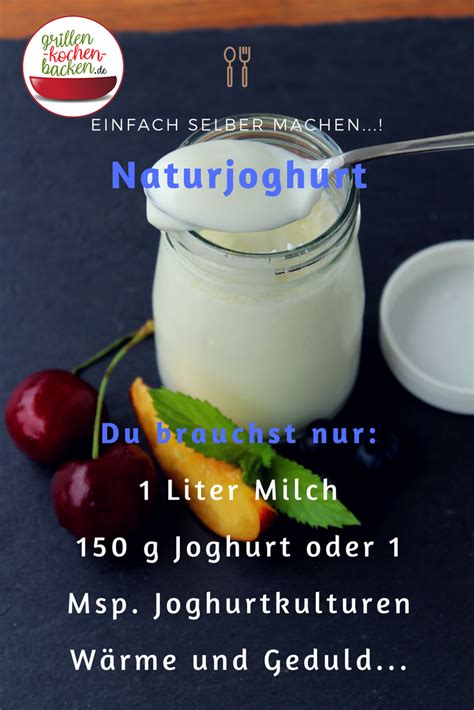 Joghurt Selber Machen Mit Nur 2 Zutaten Joghurt Selber Machen