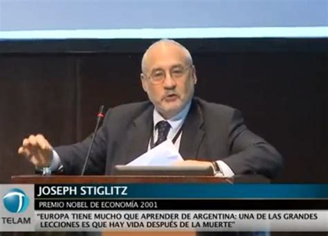 Jaque Al Neoliberalismo Stiglitz En Argentina Con La Gu A Del Fmi