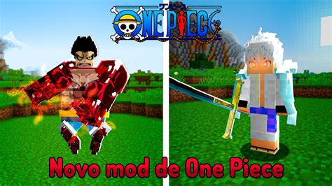 Novo Mod De One Piece No Minecraft Gear 5 YouTube