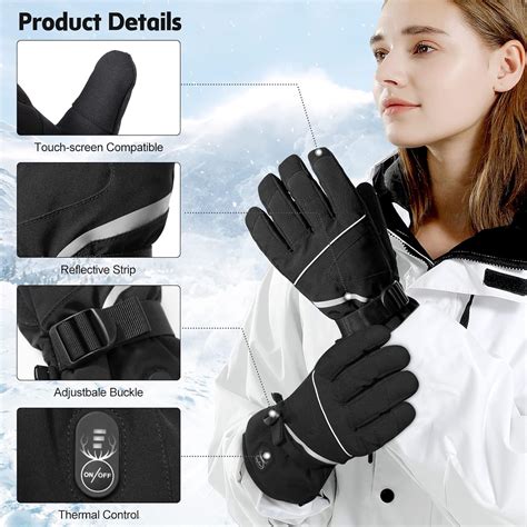 Guantes T Rmicos Para Hombres Y Mujeres Guantes De Calefacci N