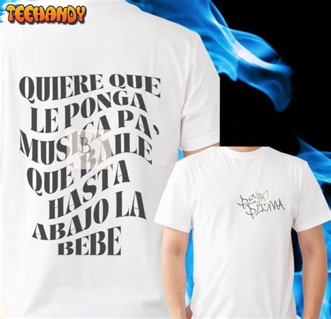 Peso Pluma Doble P Shirt Bebe Peso Pluma Tour Unisex Sweashirt T Shirt