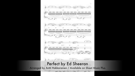 Perfect By Ed Sheeran Alto Saxophone And Piano Youtube