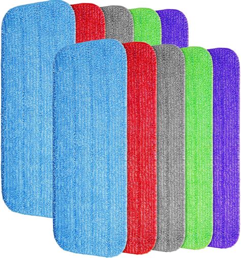 Microfiber Mop Replacement Pads 16 5 X5 5 Wet Dry Floor Cleaning Pad Compatible