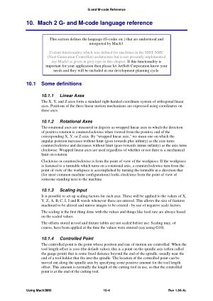 Mach3 Cnc User Manual