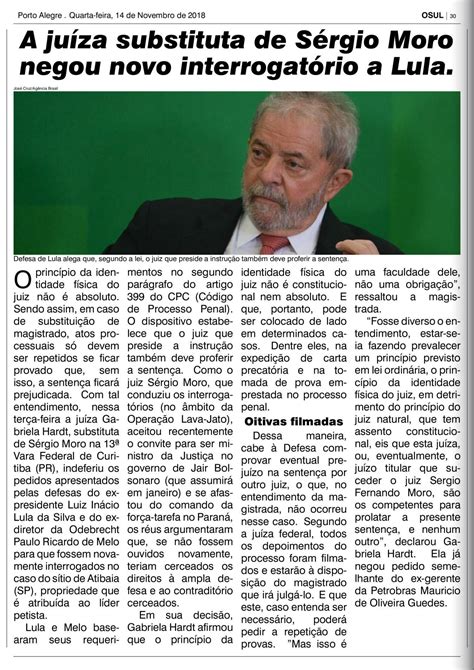 Pin De Manchetes Diárias Em Lula Da Silva Pt Sentenças Instrução Faculdade