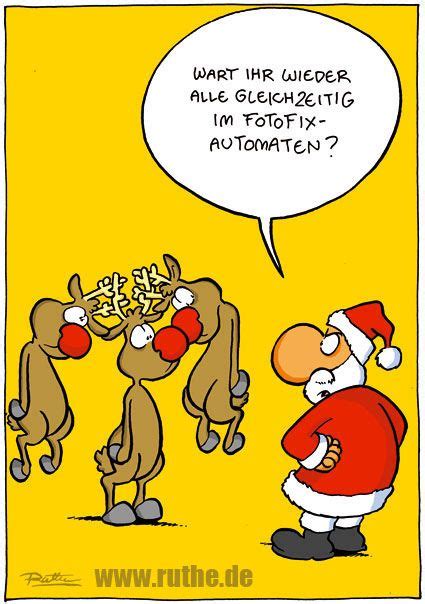 Cartoon Lustige Weihnachtsrede Urkomische Zitate Lustige