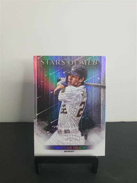 Topps Series Smlb Christian Yelich Stars Of Mlb Holo Insert