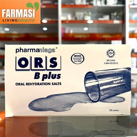 ORS ORAL REHYDRATION SALT 10 50 SACHETS Shopee Malaysia