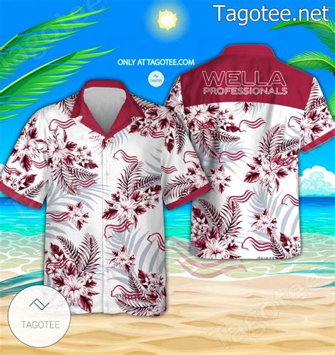 Wella Germany Logo Hawaiian Shirt And Shorts Bishop Tagotee