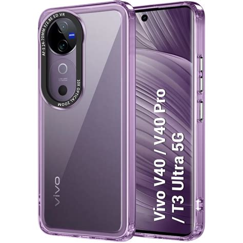 TheGiftKart Hybrid Shockproof Back Cover Case For Vivo V40 V40 Pro