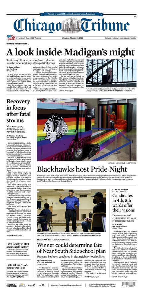 today's chicago tribune obituaries 6