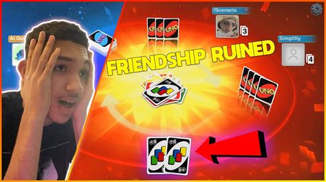 This Game Of Uno Ruined Our Friendship Youtube