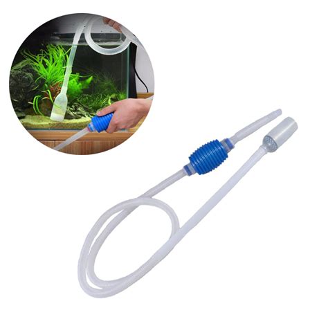 Aquarium Hose - Fish Tank Vacuum Hose Pump Aquarium Cleaning Manual ...