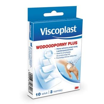 Viscoplast Plastry Zestaw Wodoodporny Plus 10 Szt