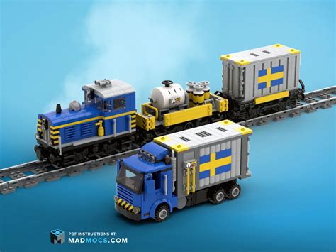 Lego City Cargo Train Instructions