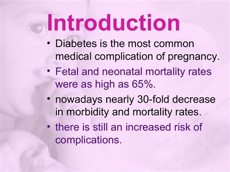 Infant of a diabetic mother