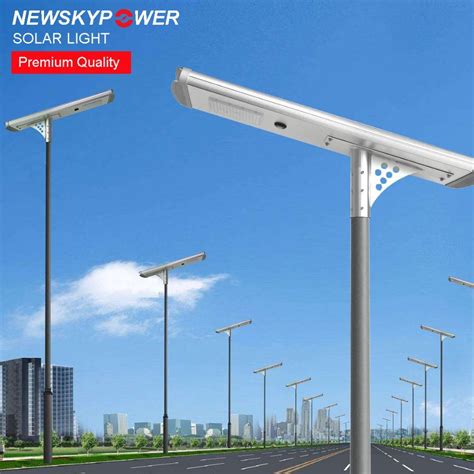 High Lumen Outdoor Waterproof Ip M Pole Mount Aluminum Solar Street