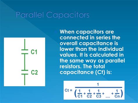 Ppt Parallel Series Resistor And Capacitors Powerpoint Presentation