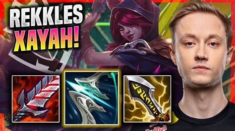 REKKLES IS A BEAST WITH XAYAH G2 Rekkles Plays Xayah ADC Vs Ezreal