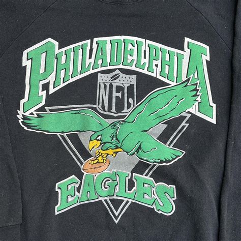 Vintage 90s Philadelphia eagles crewneck / excellent... - Depop