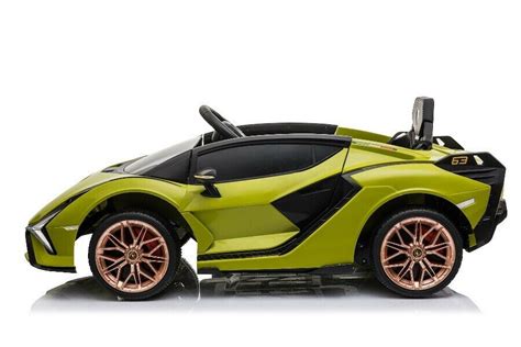 Lamborghini Sian Kinder Elektroauto Black Forest Hobby Products