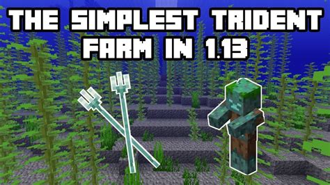 How To Make A Trident Farm In Minecraft