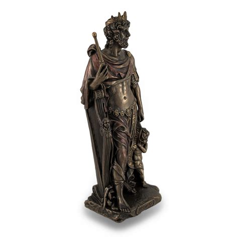 Bronze Finished King David Statue Hand Painted Statues - Tanga