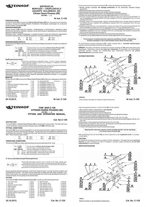 Pdf Instrukcja Montau I Eksploatacji Zaczepu Instrukcja Montau