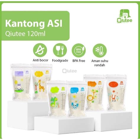 Jual Kantong Asi 120ml Isi 30 Lembar Breast Milk Storage Zipper